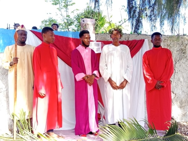 À Martissant, Sainte Bernadette commémore le Vendredi saint